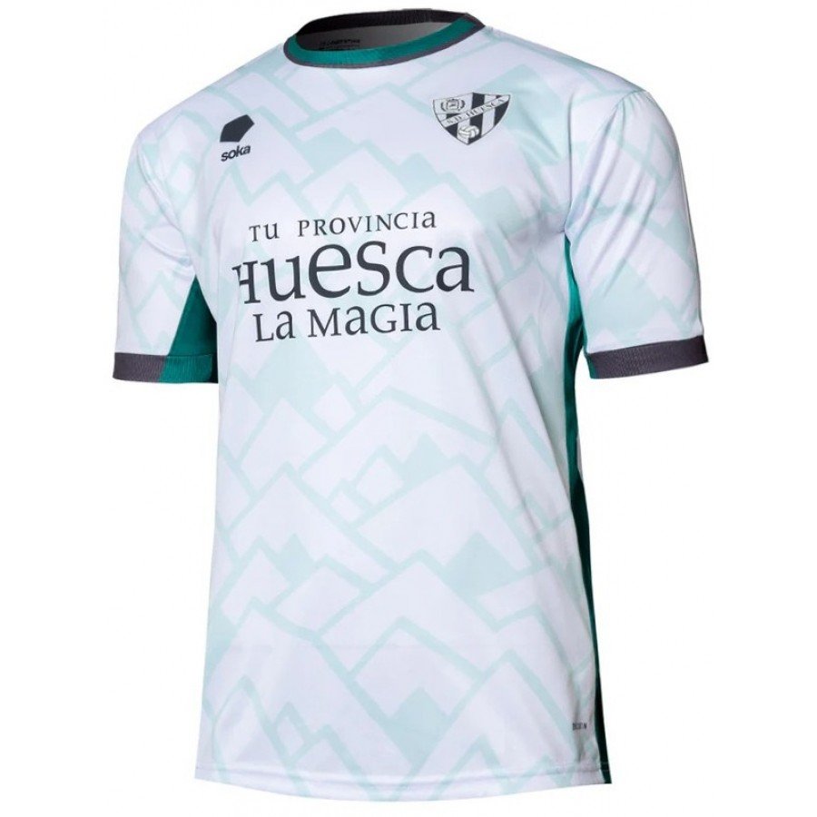 HUESCA OKAZAKI 12公式シャツ Camisa II SD Huesca 2024 2025 Soka oficial